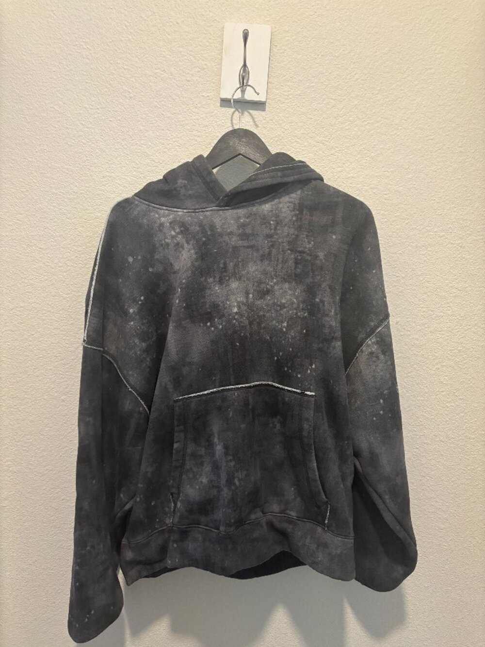 Hollister Baggy Cinch Fit Grey Hoodie